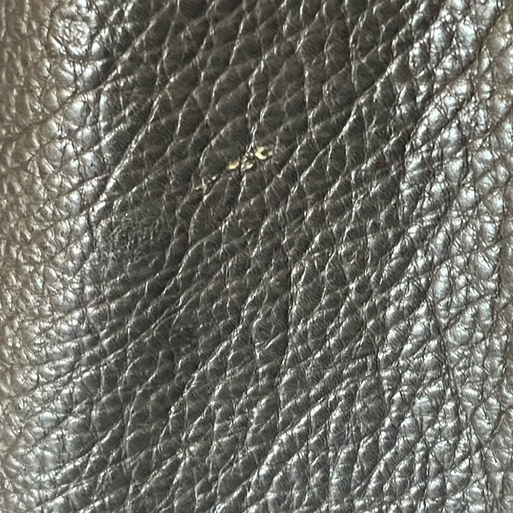 Andrew Marc New York Pebbled Black Leather Jacket - Picture 16 of 16